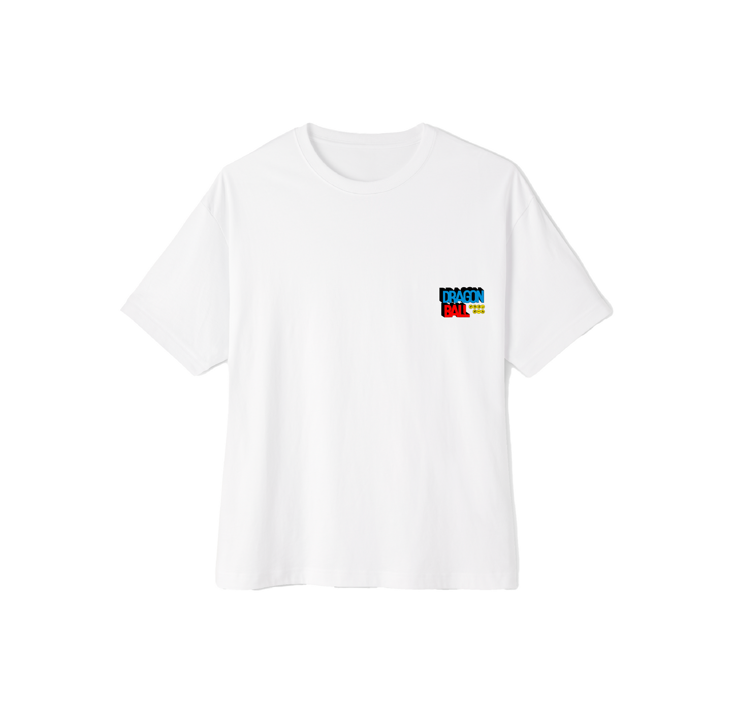 Camiseta oversize Goku silueta