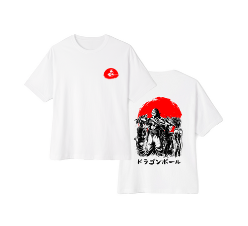 Camiseta oversize Saiyans