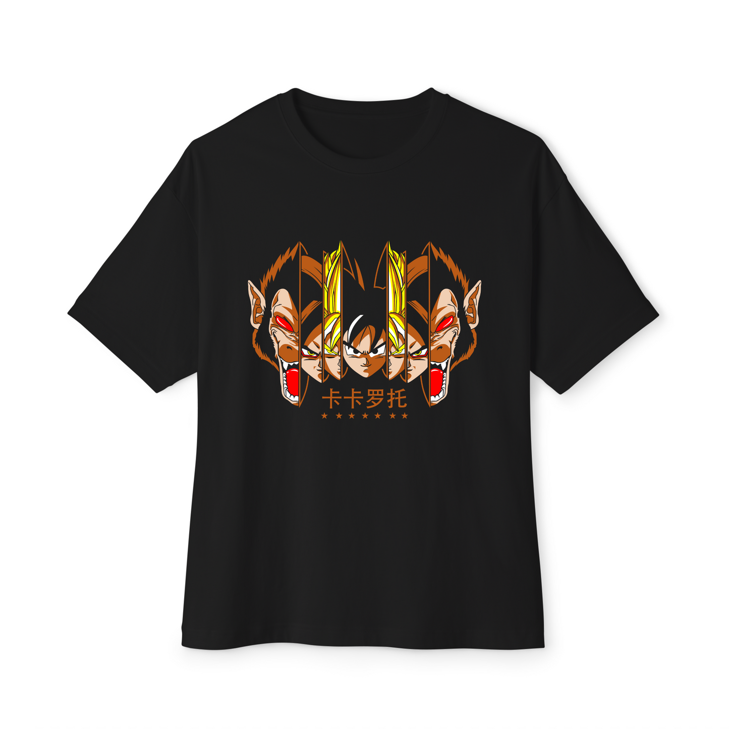 Camiseta oversize Goku Evoluciones