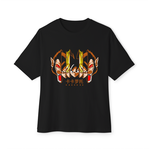 Camiseta oversize Goku Evoluciones