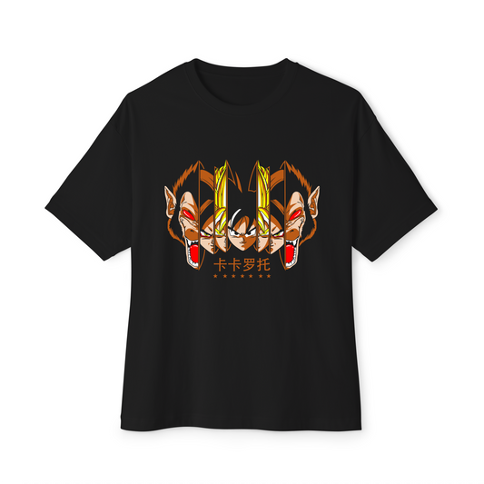 Camiseta oversize Goku Evoluciones