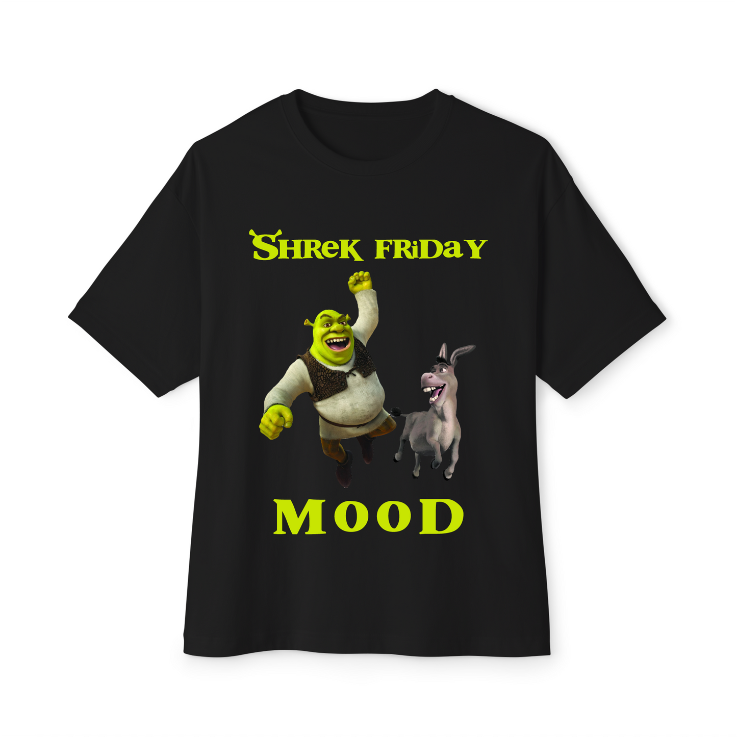 Camiseta oversize Shrek