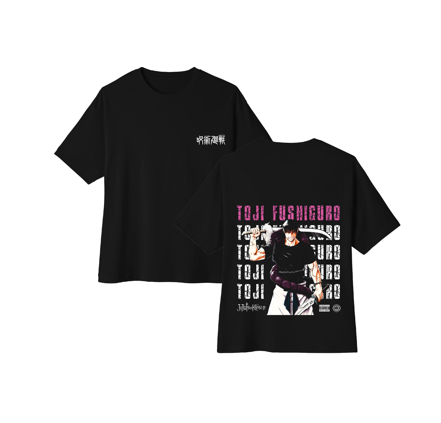 Camiseta Oversize Jujutsu Kaisen Toji